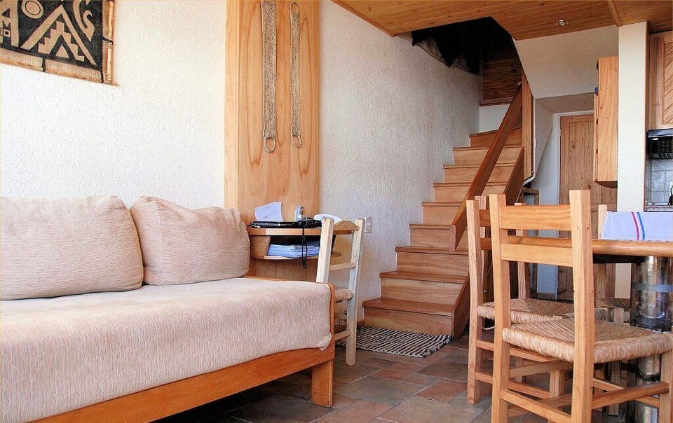 The Sofa bed at Casa Las Lenas