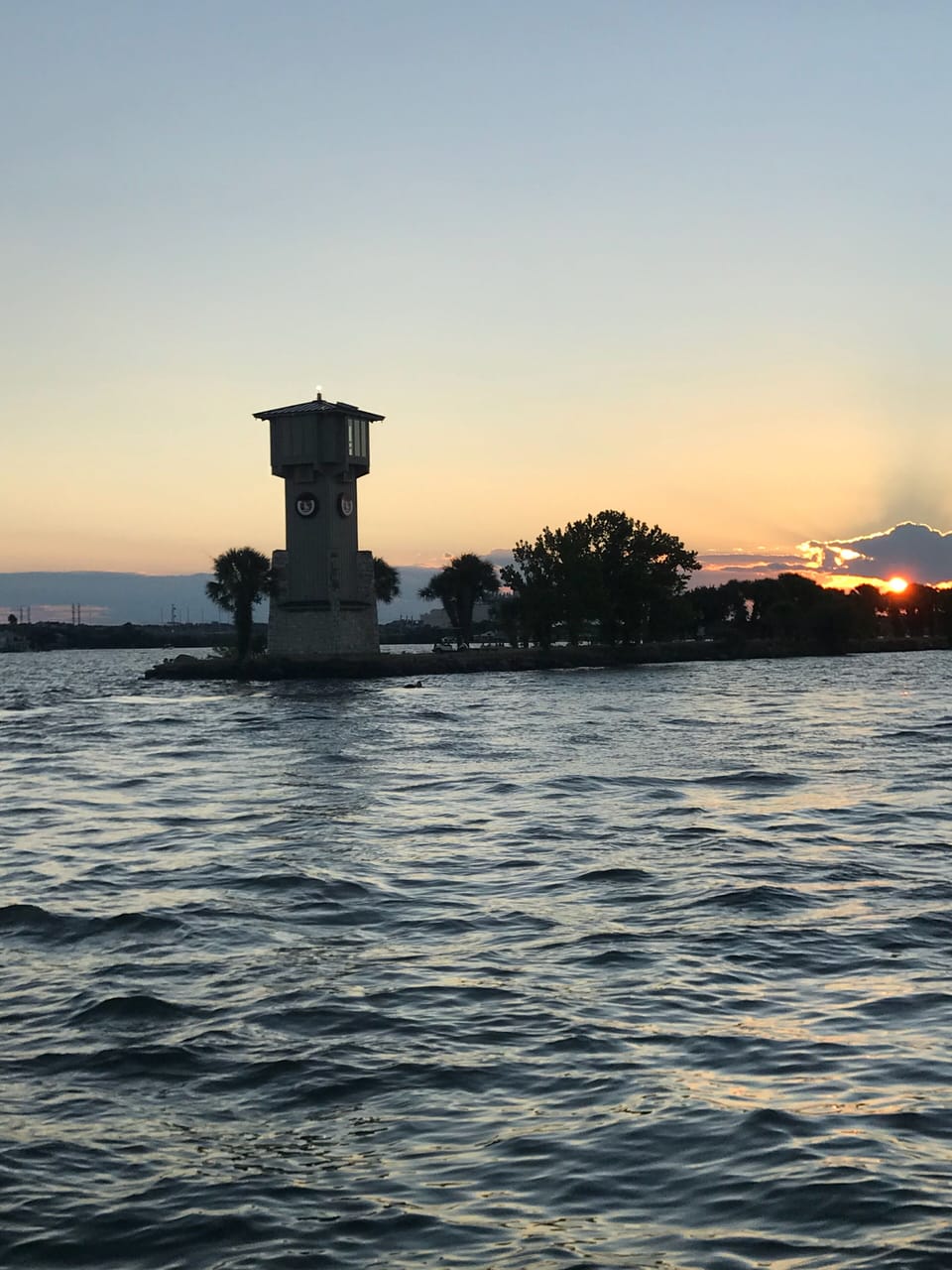 Stunning HSB Resort serves as a landmark on the water for our lakehouse!
