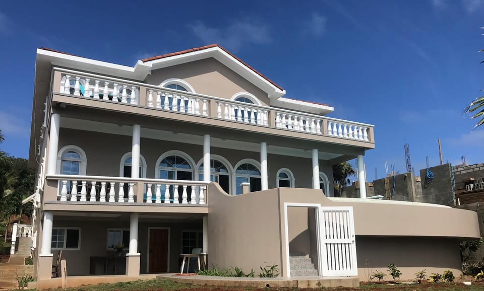 Back of the home