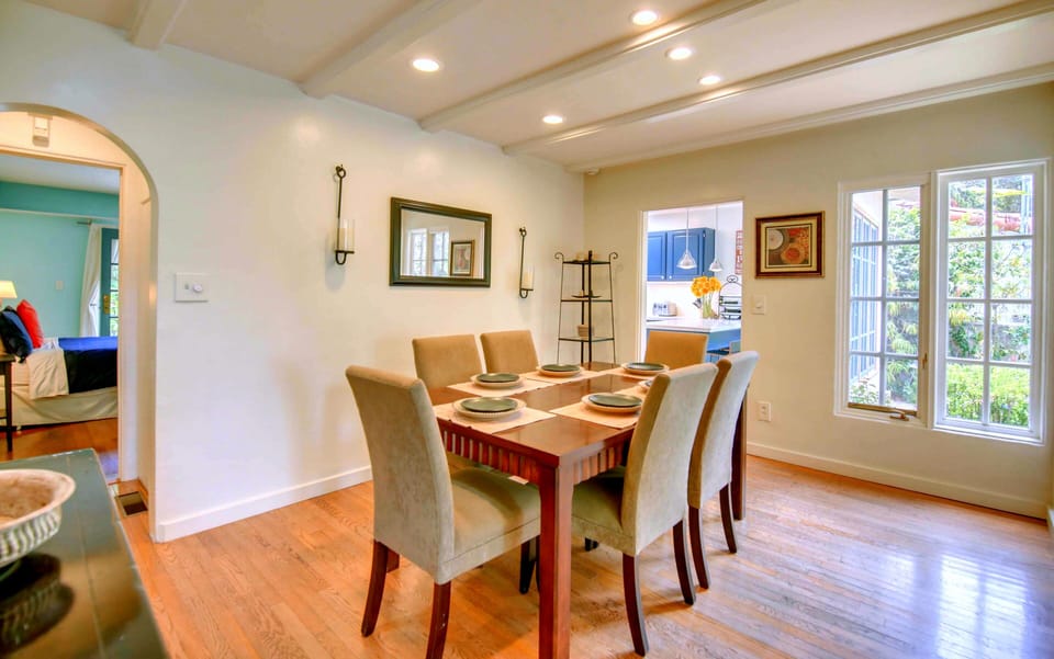 Enjoy Family Meals in a Separate Dining Room, with Easy Kitchen Access 