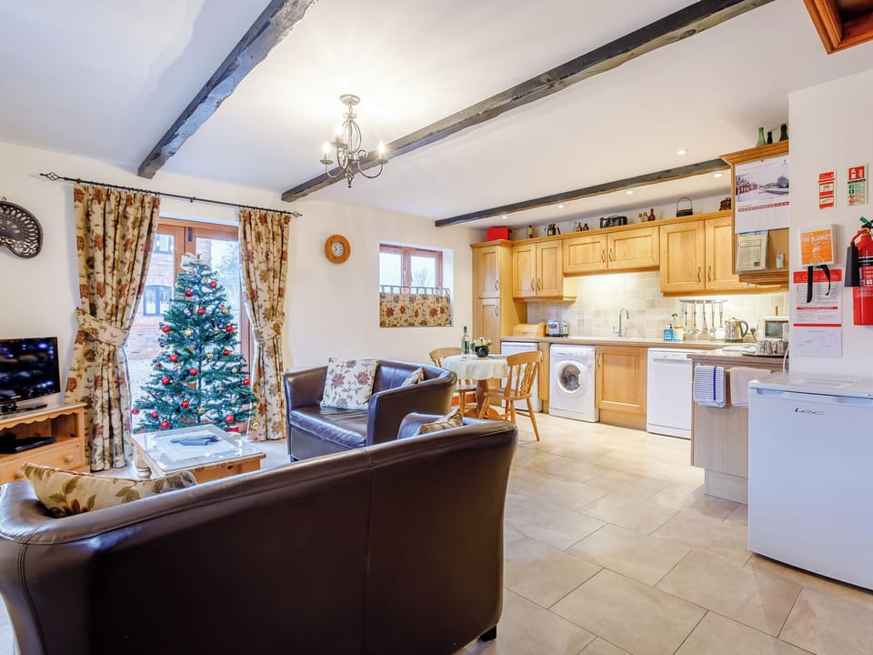Open plan living space | Lintel Barn - Thorpland Manor Barns, Runcton Holme