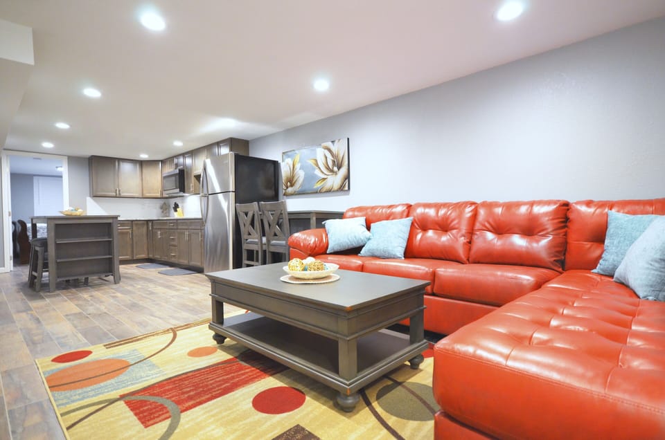One of 2 open space concept entertainment rooms! Each with a 65" Smart TV!