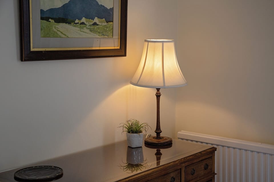 Quality period furnishings throughout.