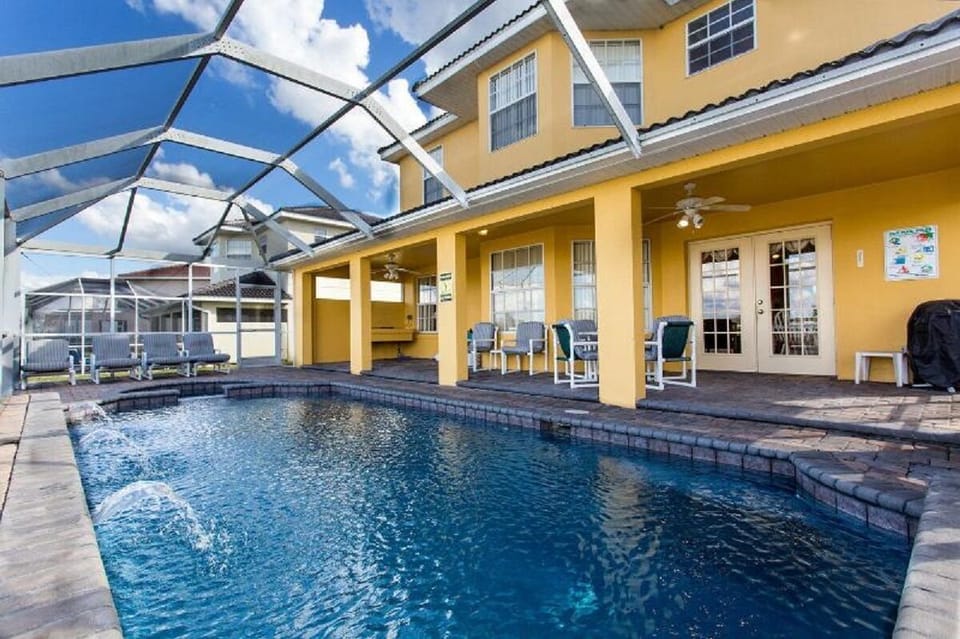 Pool and deck area