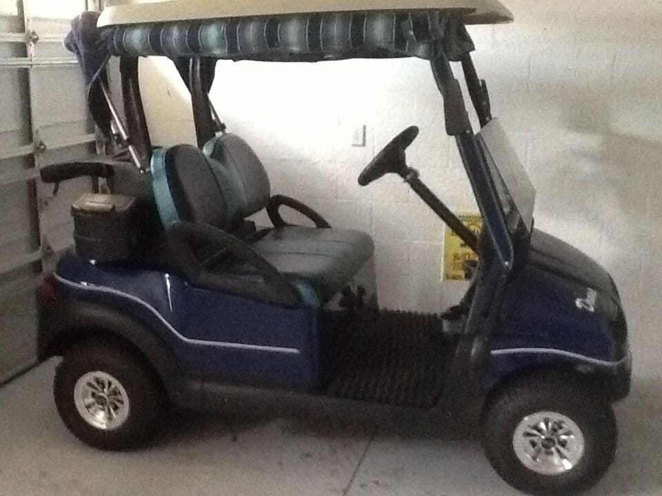 Golf Cart with headlights, turning signals, horn, sunbrella and more
