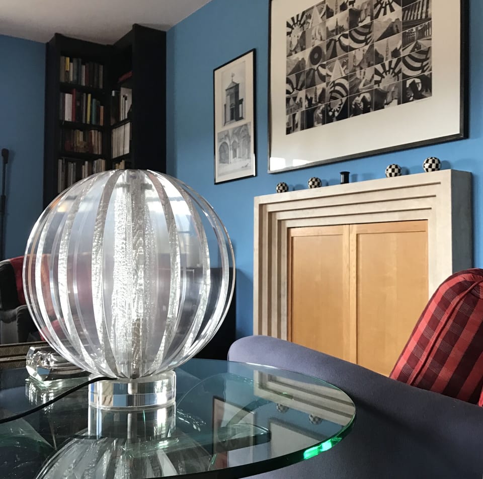 The small sitting room