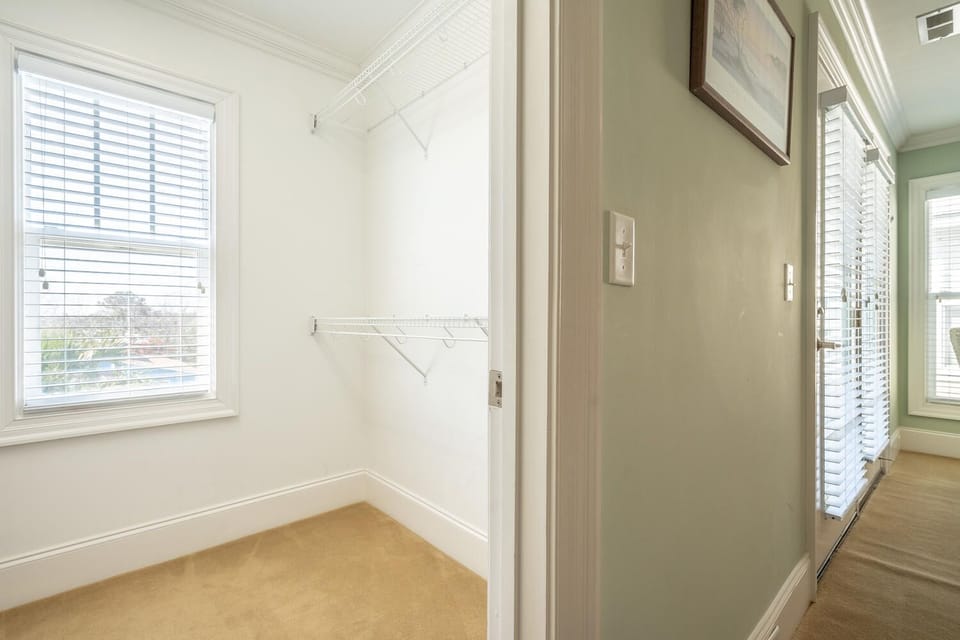 Carolina Blue-Master Bedroom Walk In Closet