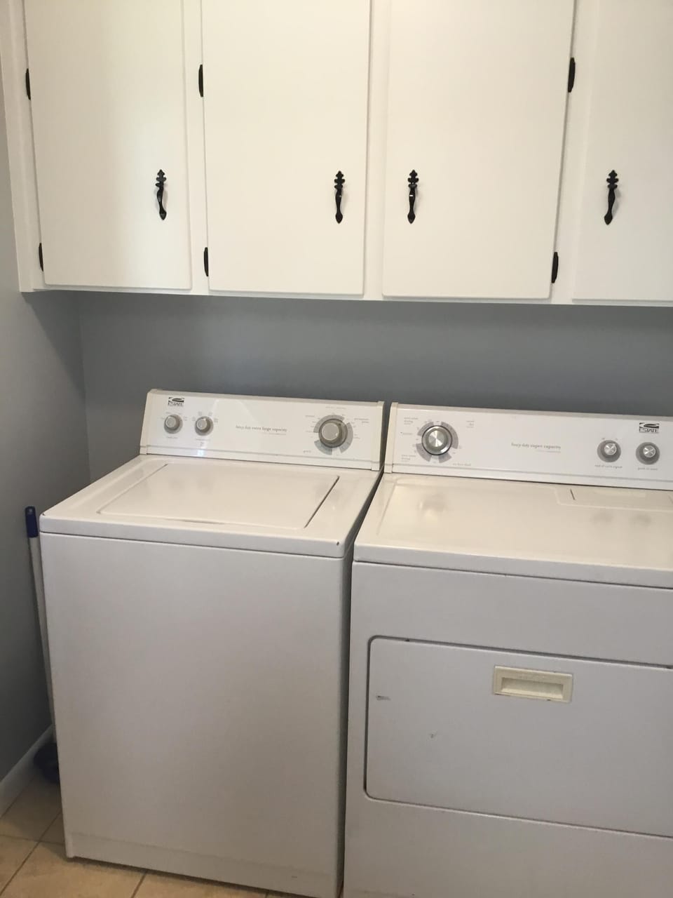 Washer and Dryer in House