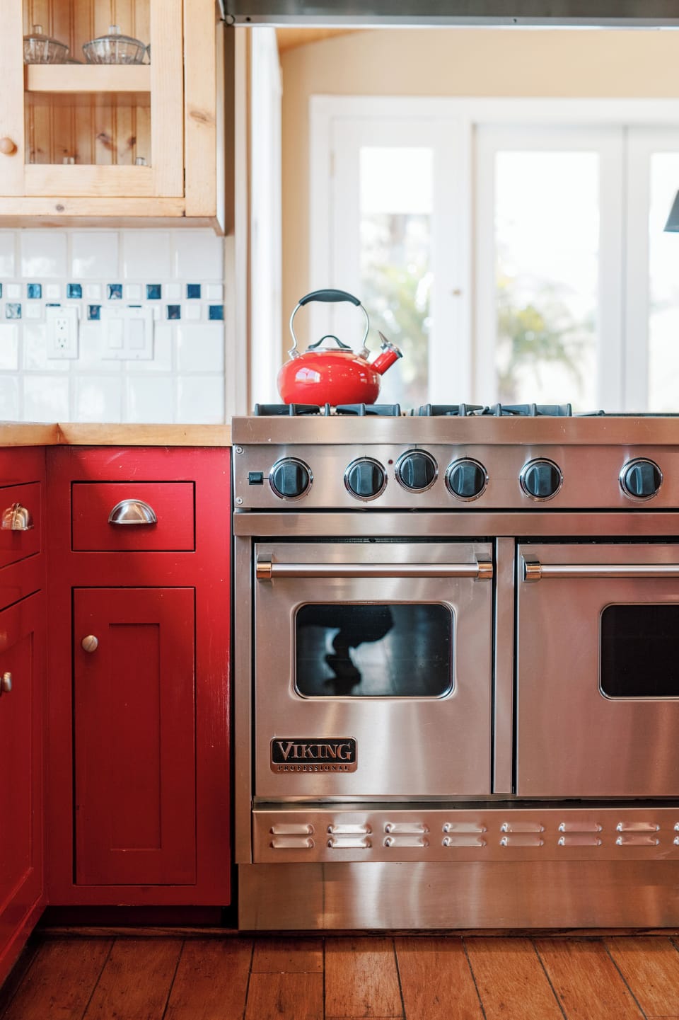 Main House Chef's Kitchen with Double Ovens, Gas Stove, and Amazing Amenities