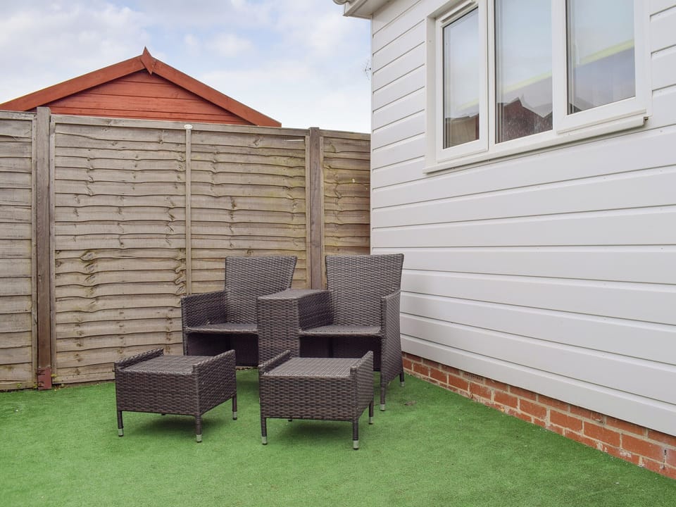 Patio area with outdoor seating | Little London, North Bersted, near Bognor Regis