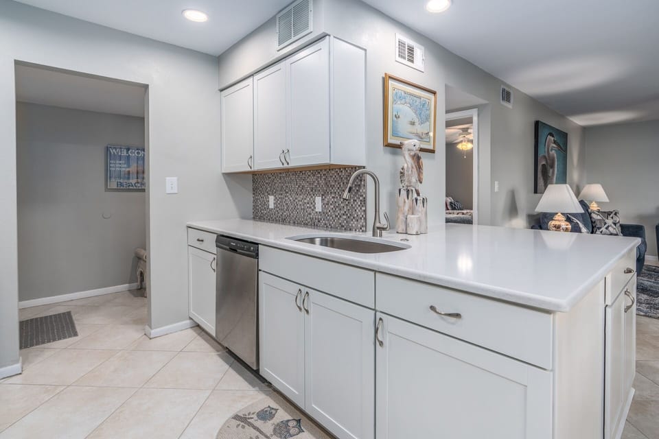 Completely remodeled kitchen