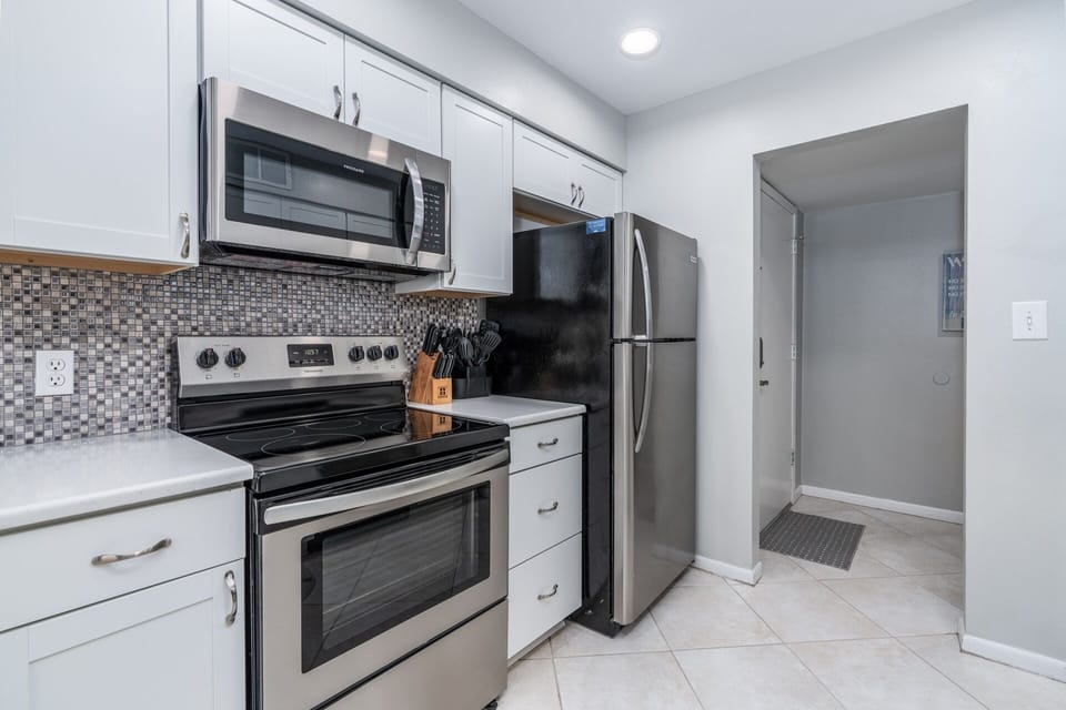 Stainless appliances