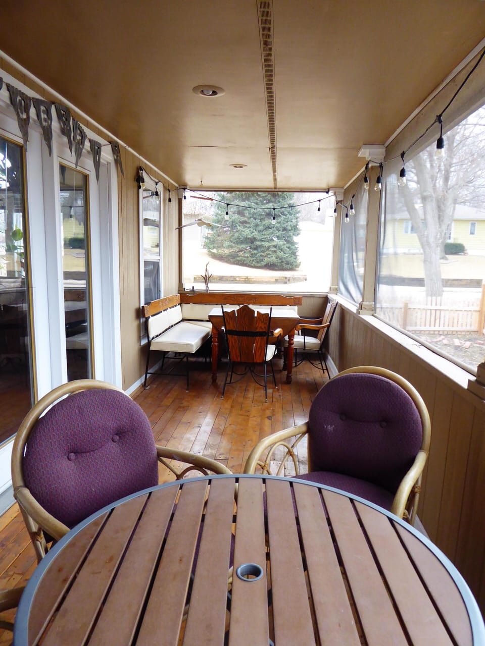 screened in porch
