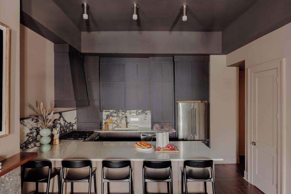 Open Concept Chef's Kitchen | Fully Stocked | Open to Dining | First Floor