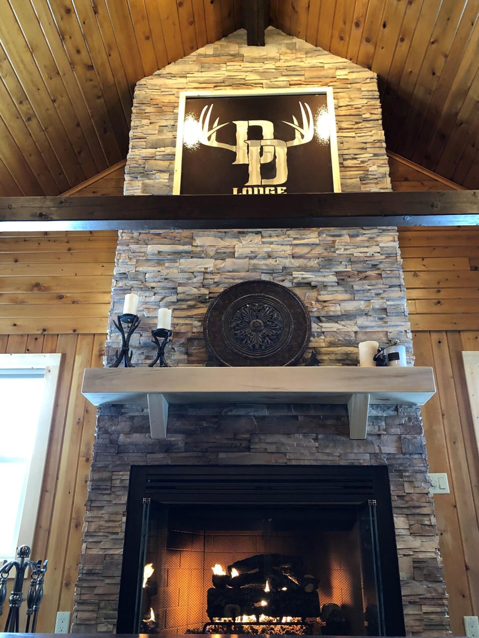 DD honoring the name created by the owner's sons for their grandfather dad dad.