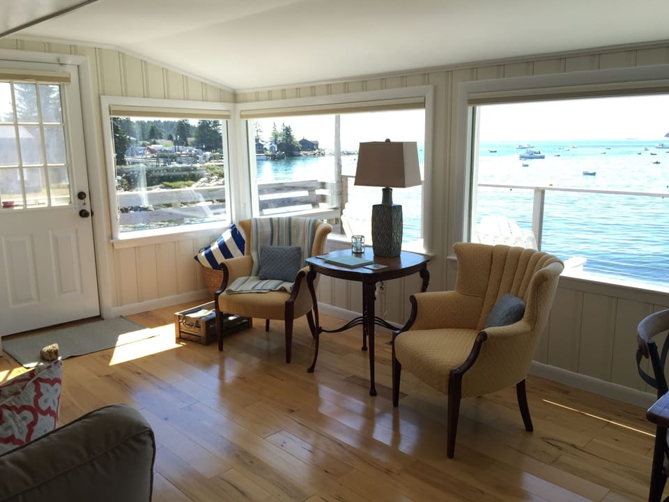 View of Seal Harbor from the Great Room