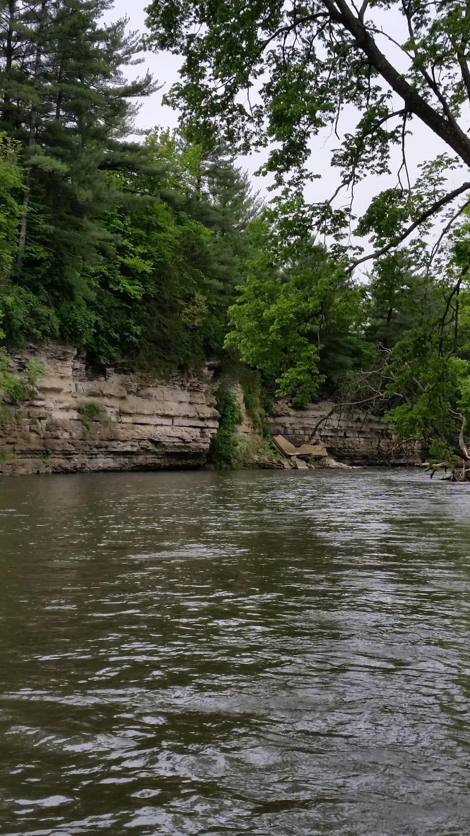 Scenic view on the Upper Iowa River