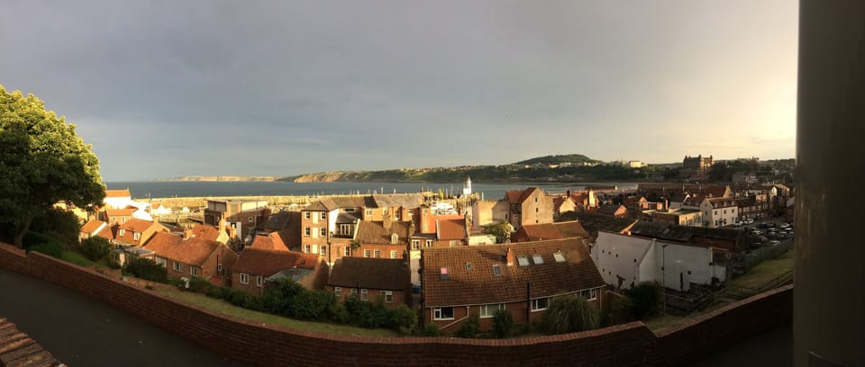 Taken from the front of the cottage