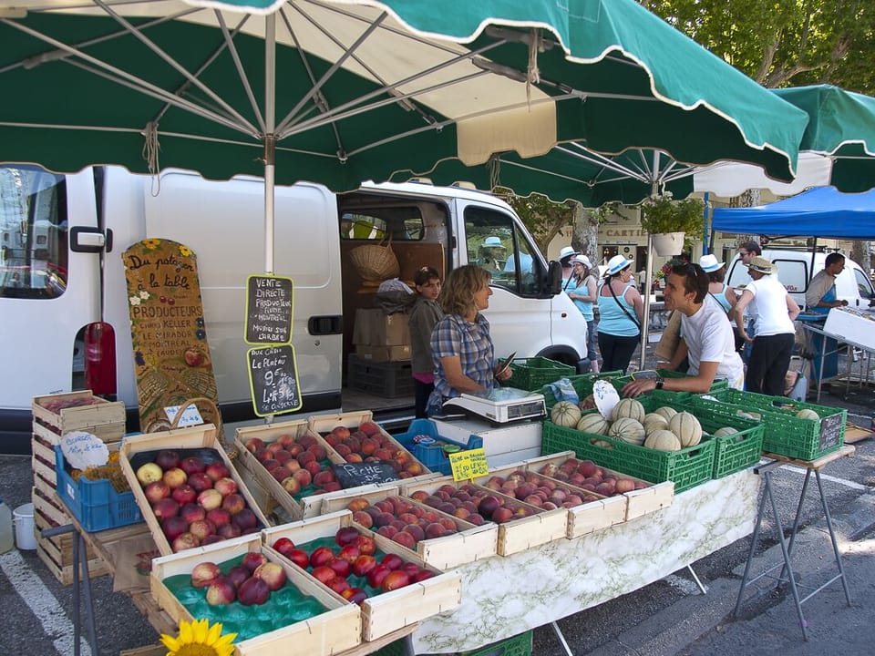 Shop in colourful local markets
