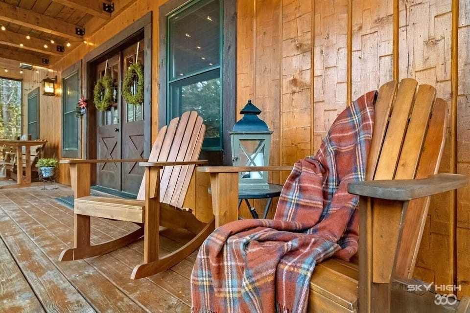 Enjoy life at a slower pace as you take in the natural beauty of the surrounding forest.