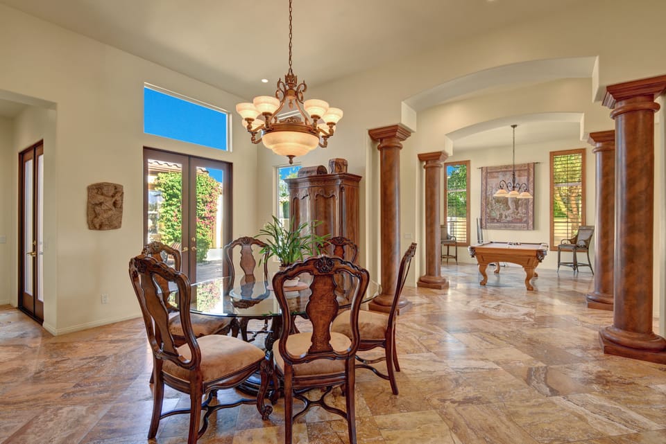 Dining area
