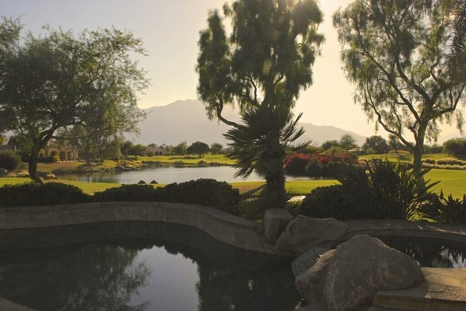Sunset Views of the Mountains in back yard by Pool/Spa