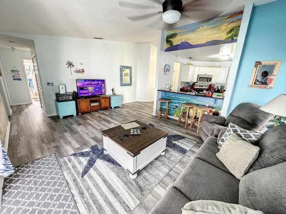 Beach living space