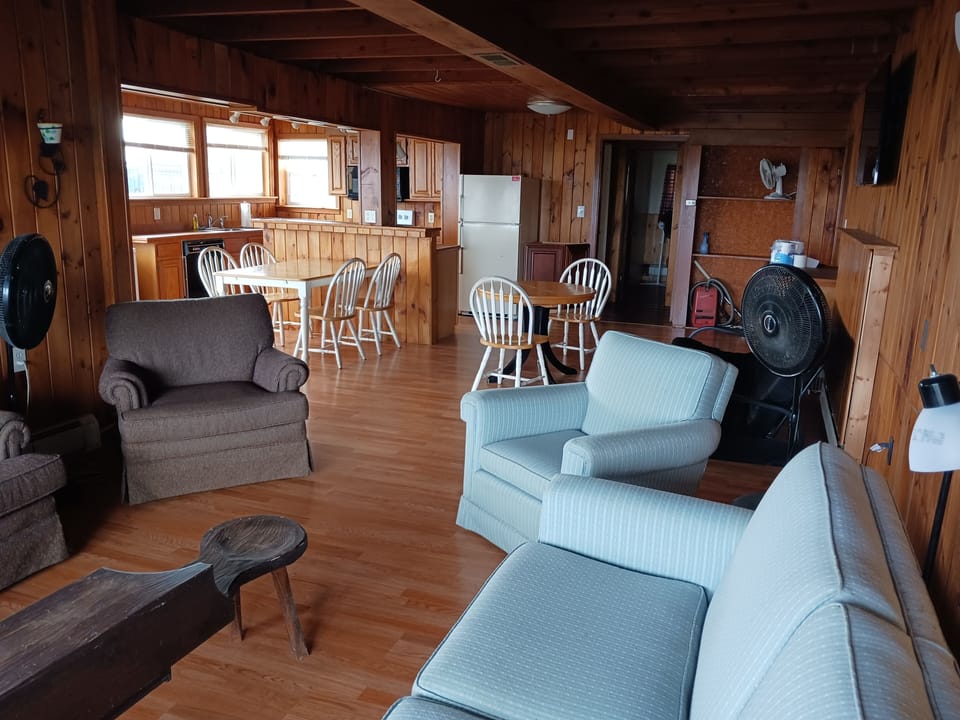 Living Room and Kitchen area