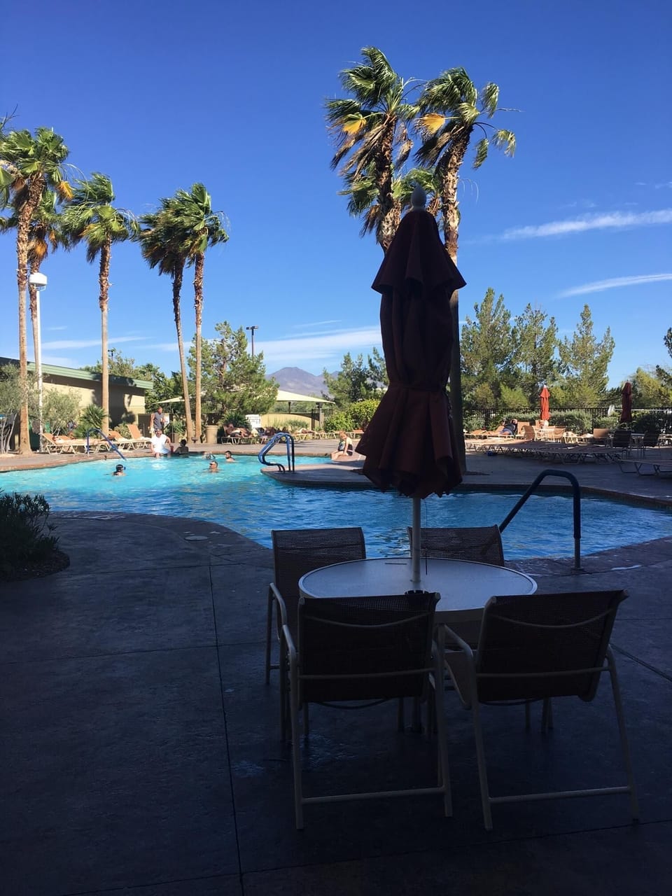 Great view from pool