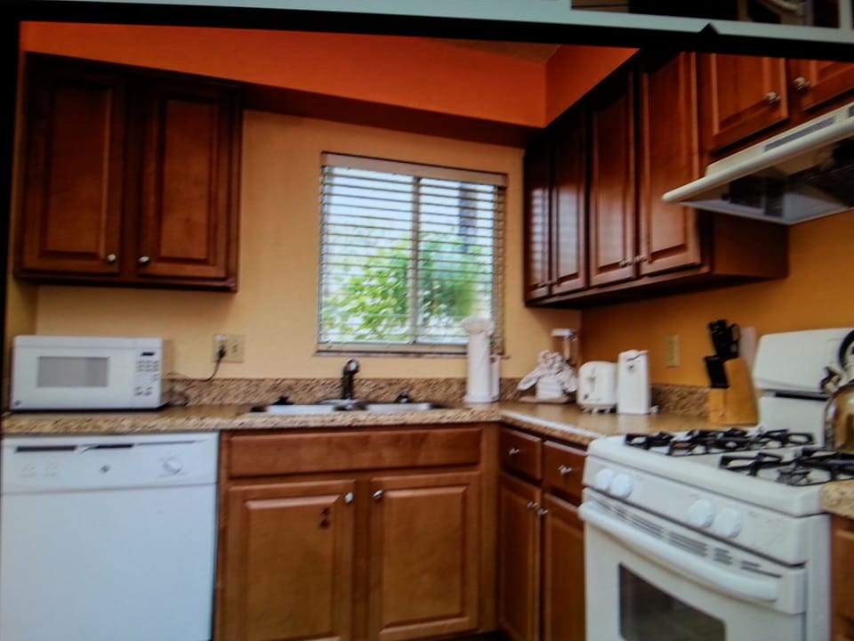 Full kitchen is very convenient to make own meals and save money
