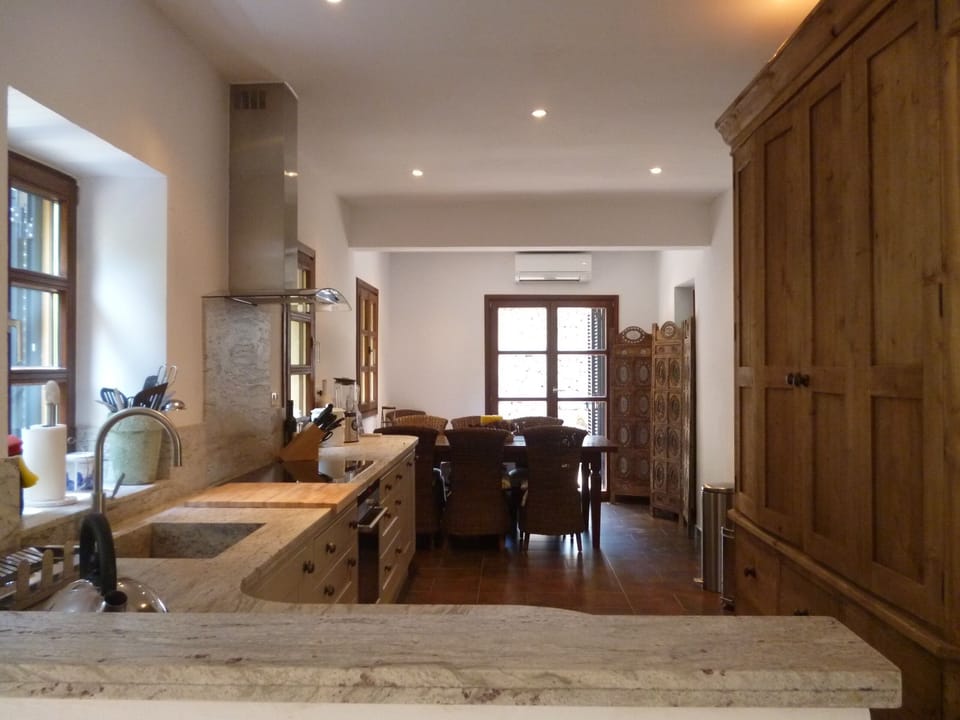 Kitchen from sitting room view