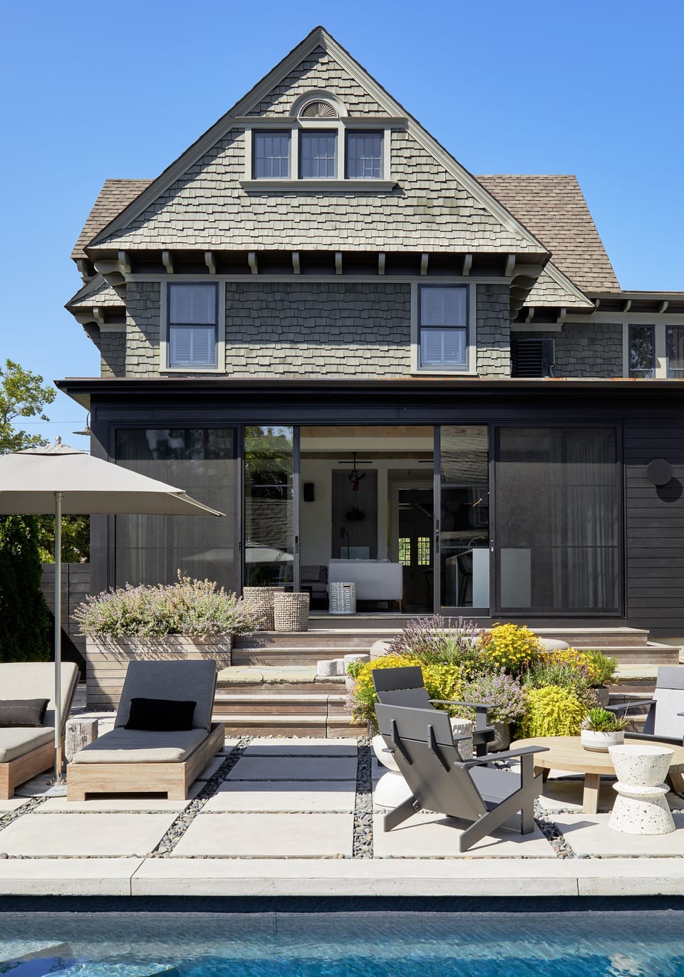 Backyard - patio and spa