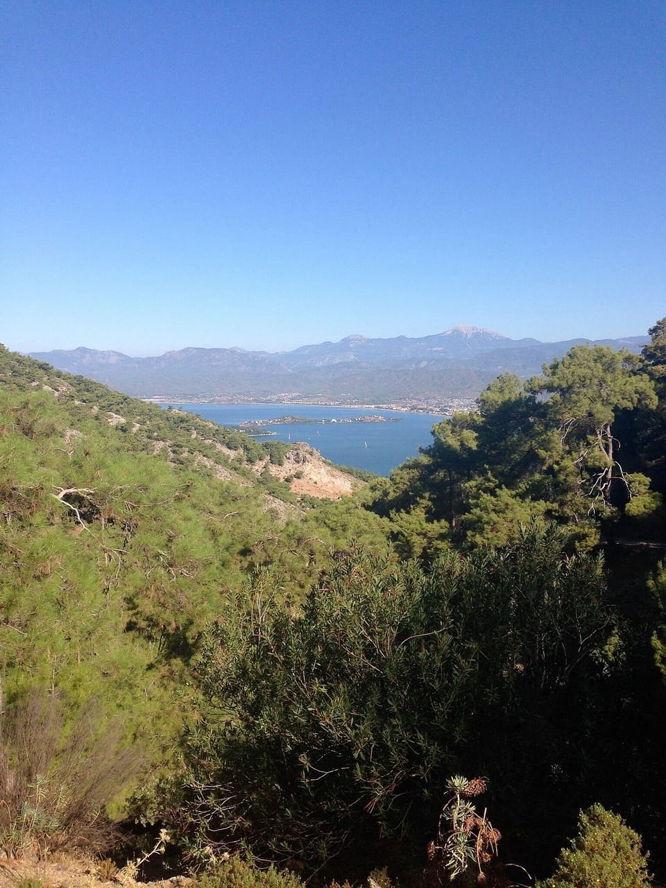 View of Fethiye from Kayakoy