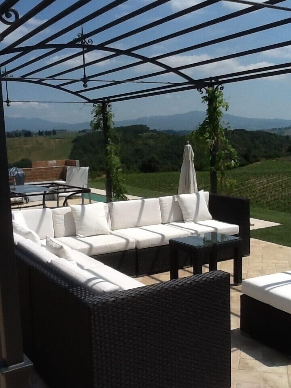 The Terrace (prior to the green growing!)