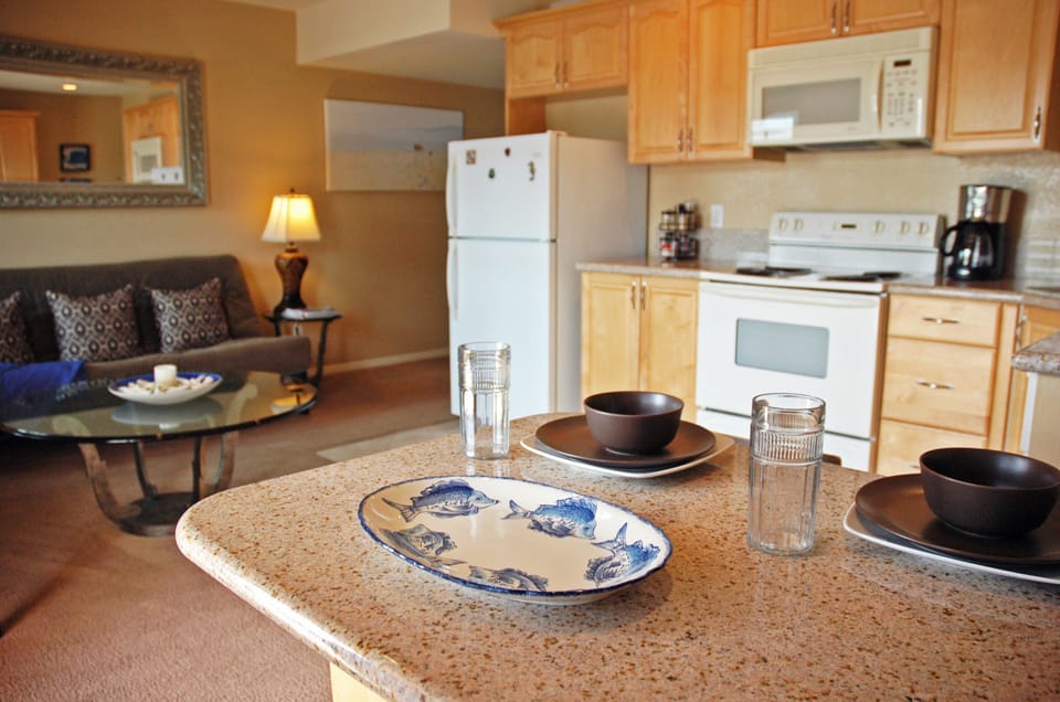 Prepare your own meals at your home away from home!