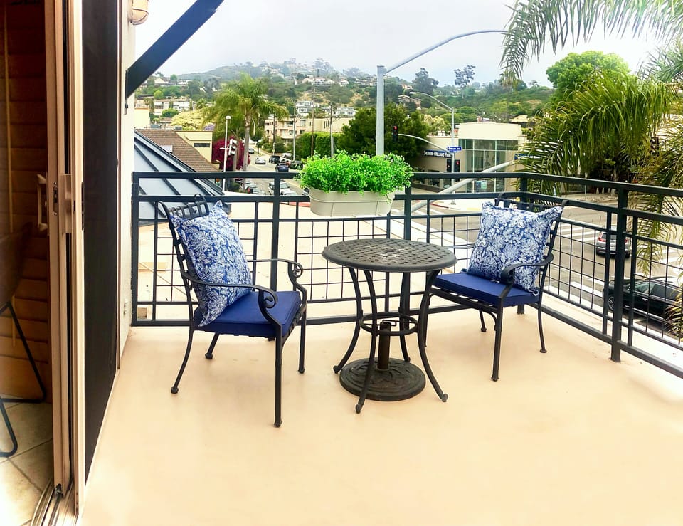 Seating Area in Balcony!