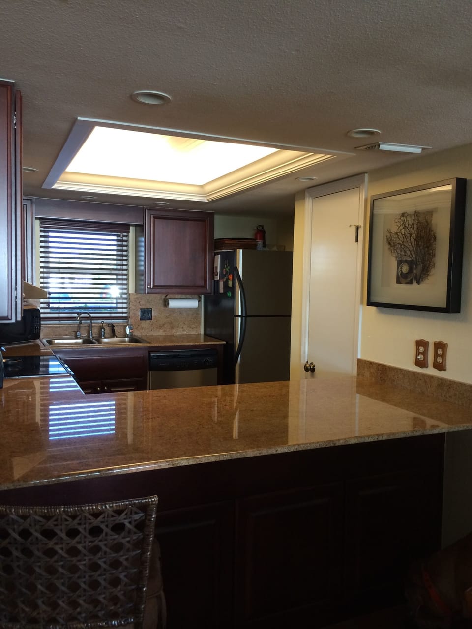 kitchen another view granite countertops 