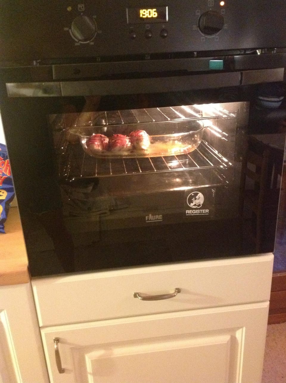 Oven with grill