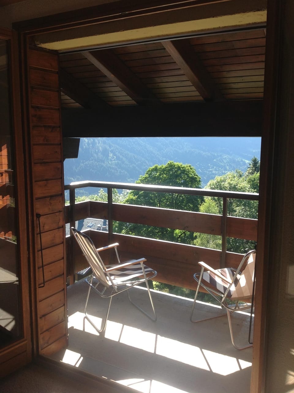 Balcony 1 view from sitting area