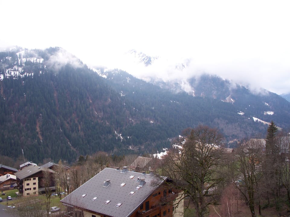 View across the valley from the living area