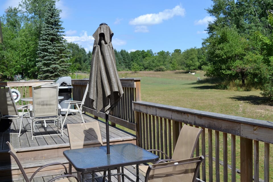 view from the deck