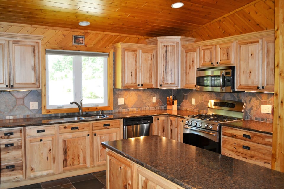 Kitchen with stainless appliances 
