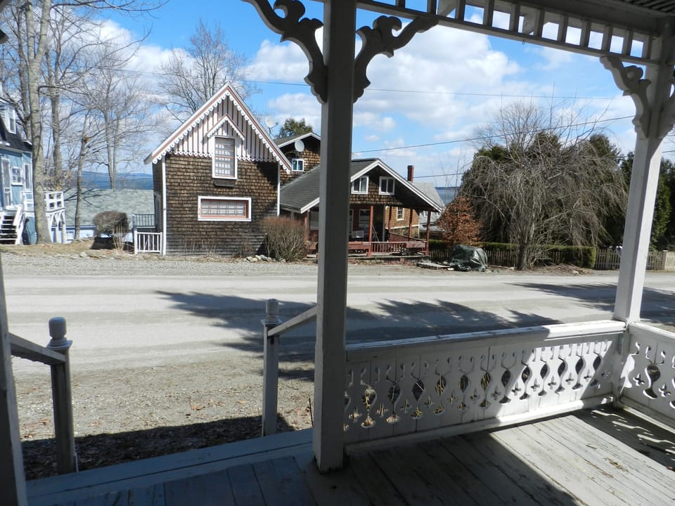 Water view of Penobscot Bay from front porch.
