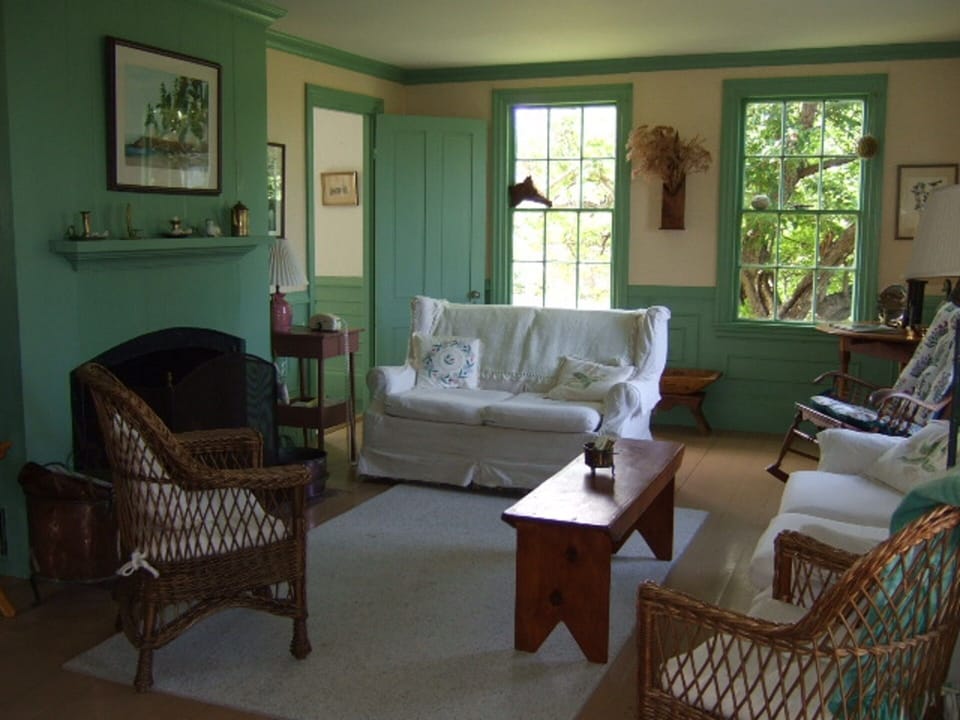 Living Room & Fireplace
