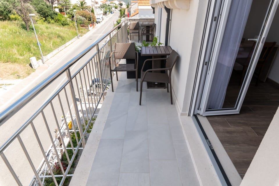 Private balcony