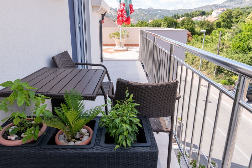 Private balcony