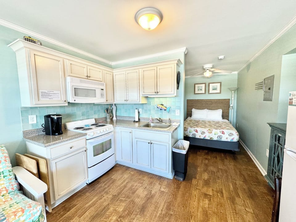 Kitchen area.