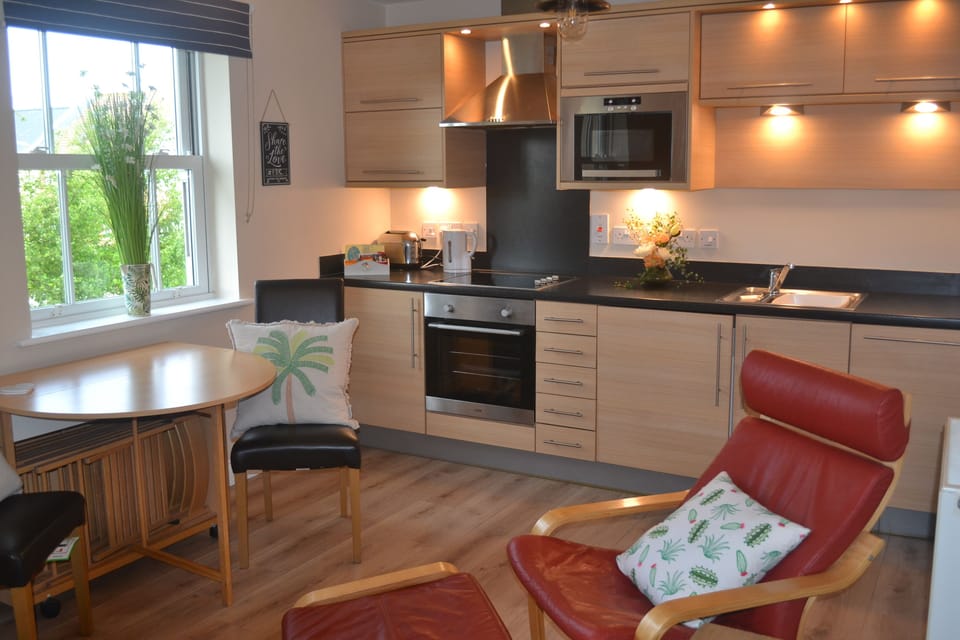 Kitchen area with all the facilities you will need