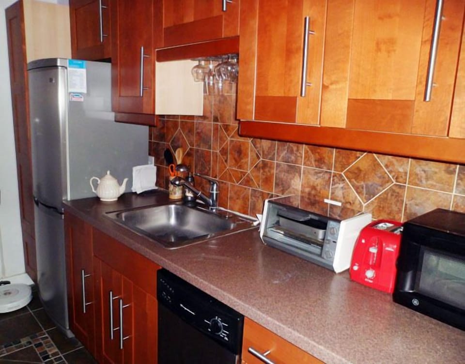 Kitchen is a separate room from the studio
