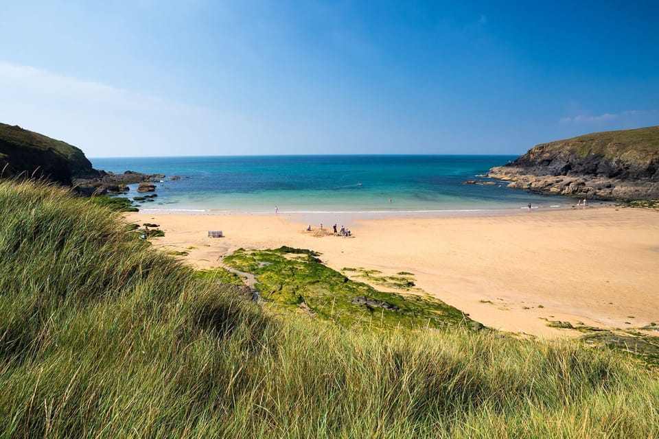 Poldhu Cove Beach (2.5 miles) is a National Trust owned popular family beach - both aa AONB & SSSI with a shop, cafe and toilets